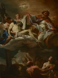 The Trinity with Souls in Purgatory, c.1740